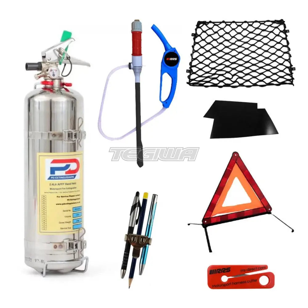 Tegiwa Race To Rally Car Essential Parts & Safety Equipment Tools And Pit