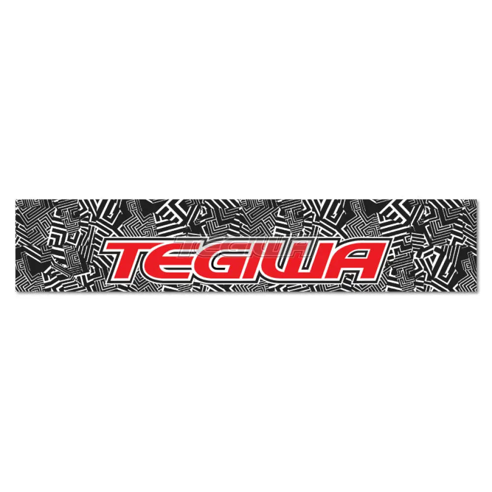 Tegiwa Tsuki NSX Prototype Digital Camo Windscreen Banner Sun Strip - LIMITED EDITION