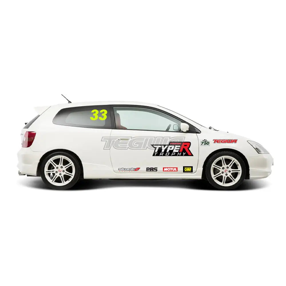 Tegiwa Type R Trophy Decal Sticker Pack