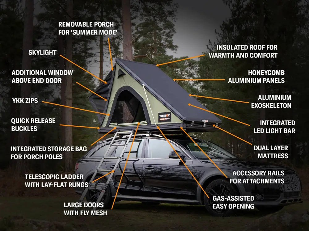 Tentbox Cargo 2.0 Roof Tent