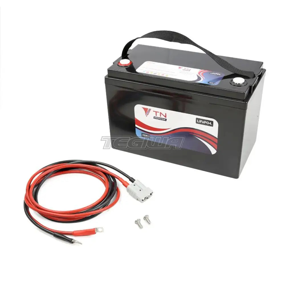 TN Power Lithium (LiFeP04) Battery 100Ah & Terminal Leads