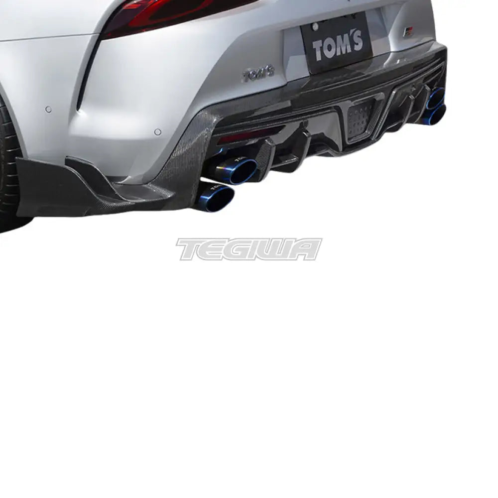 TOM'S Carbon Rear Bumper Diffuser GR Supra