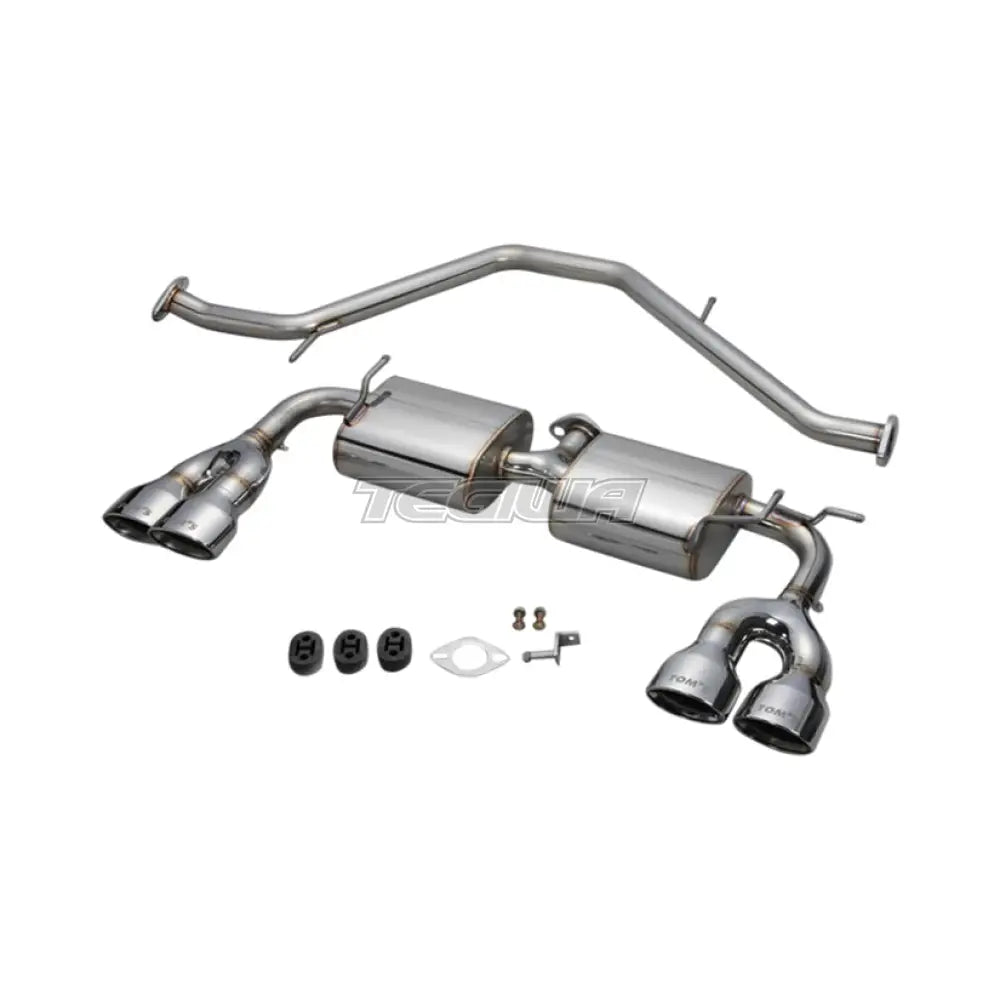 Tom’s Exhaust System Toyota Corolla Sport Stainless Tips Systems