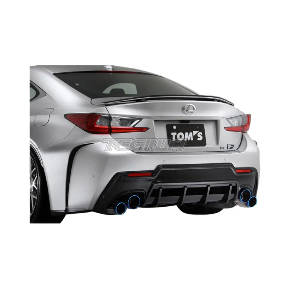 TOM'S Rear Bumper Diffuser - RC F