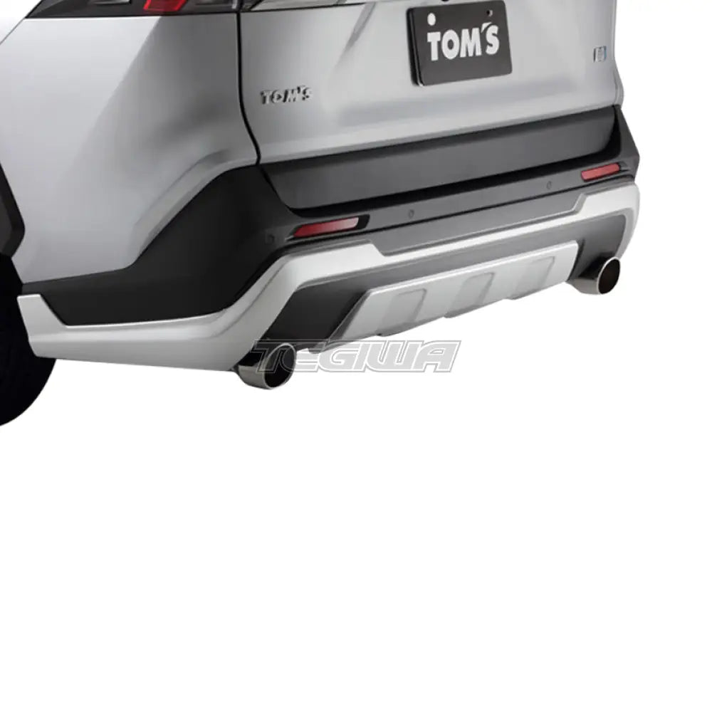 TOM'S Rear Bumper Garnish (For Stock Exhaust) - Toyota RAV4