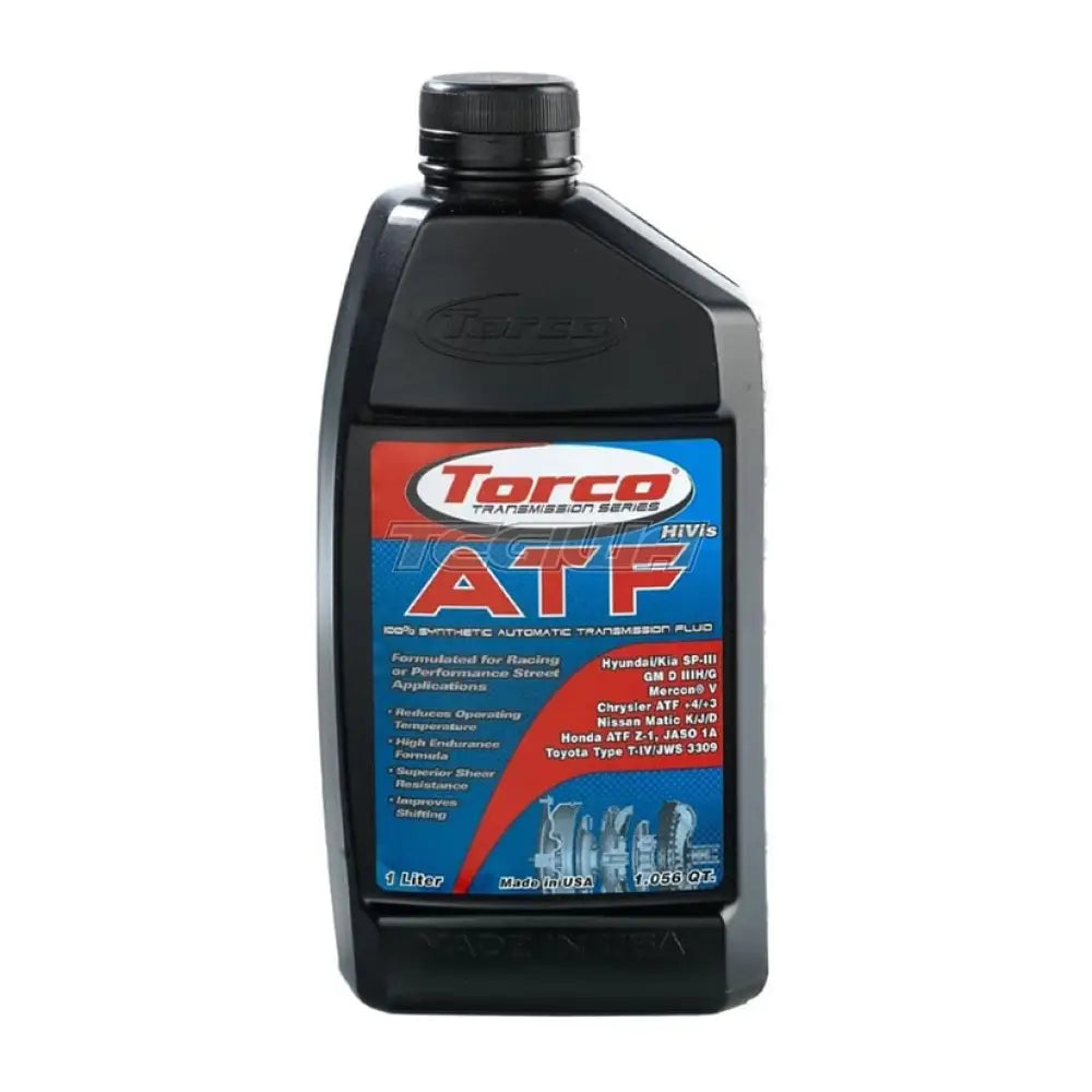 Torco HiVis ATF Automatic Transmission Fluid Fully Synthetic 1 Litre