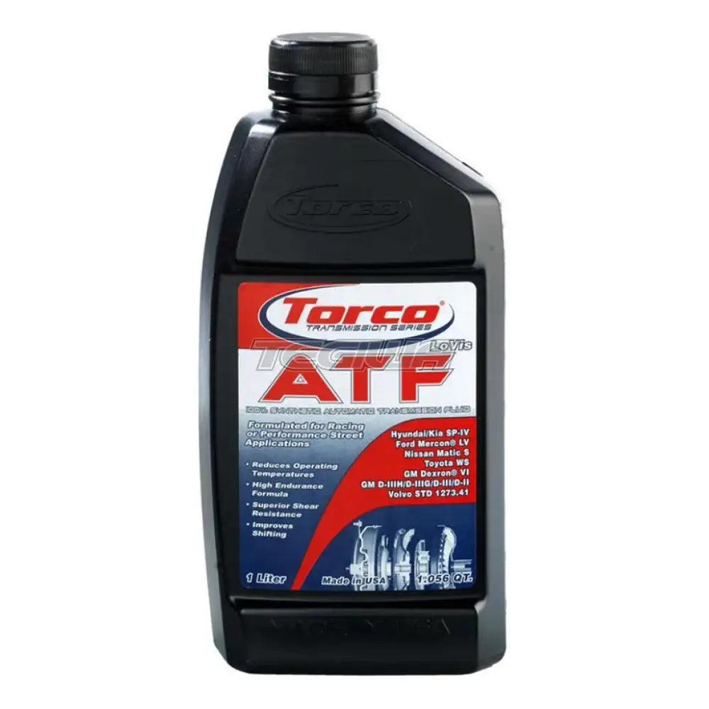 Torco LoVis ATF Automatic Transmission Fluid Fully Synthetic 1 Litre