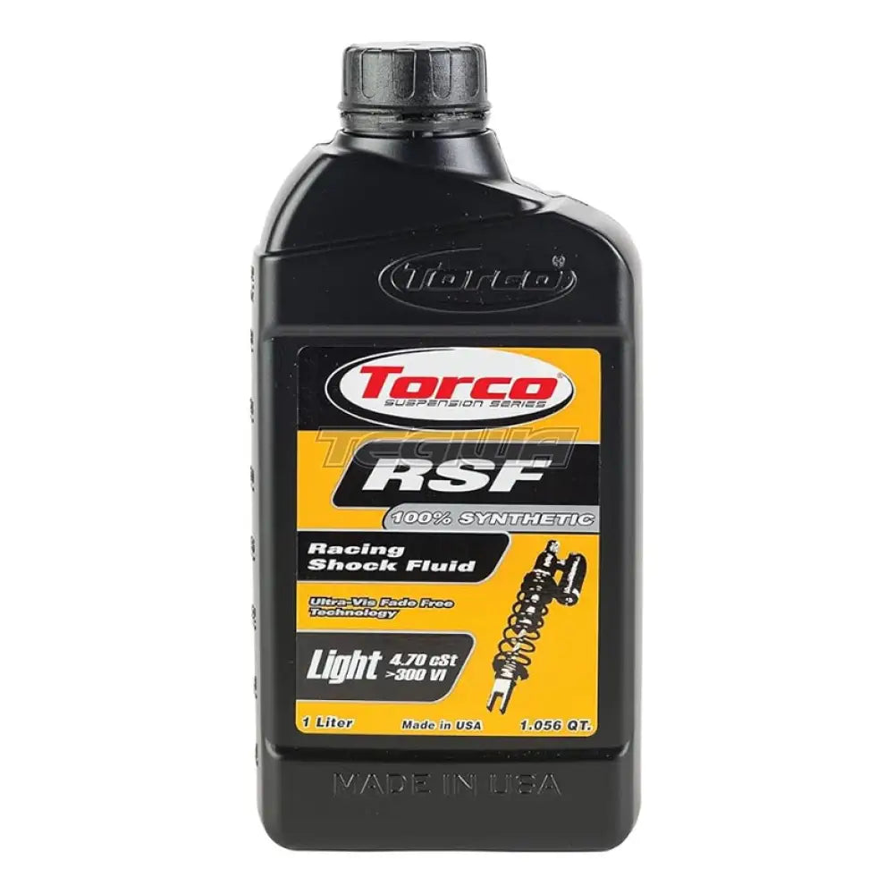 Torco RSF Racing Shock Fluid Fully Synthetic Light 1 Litre