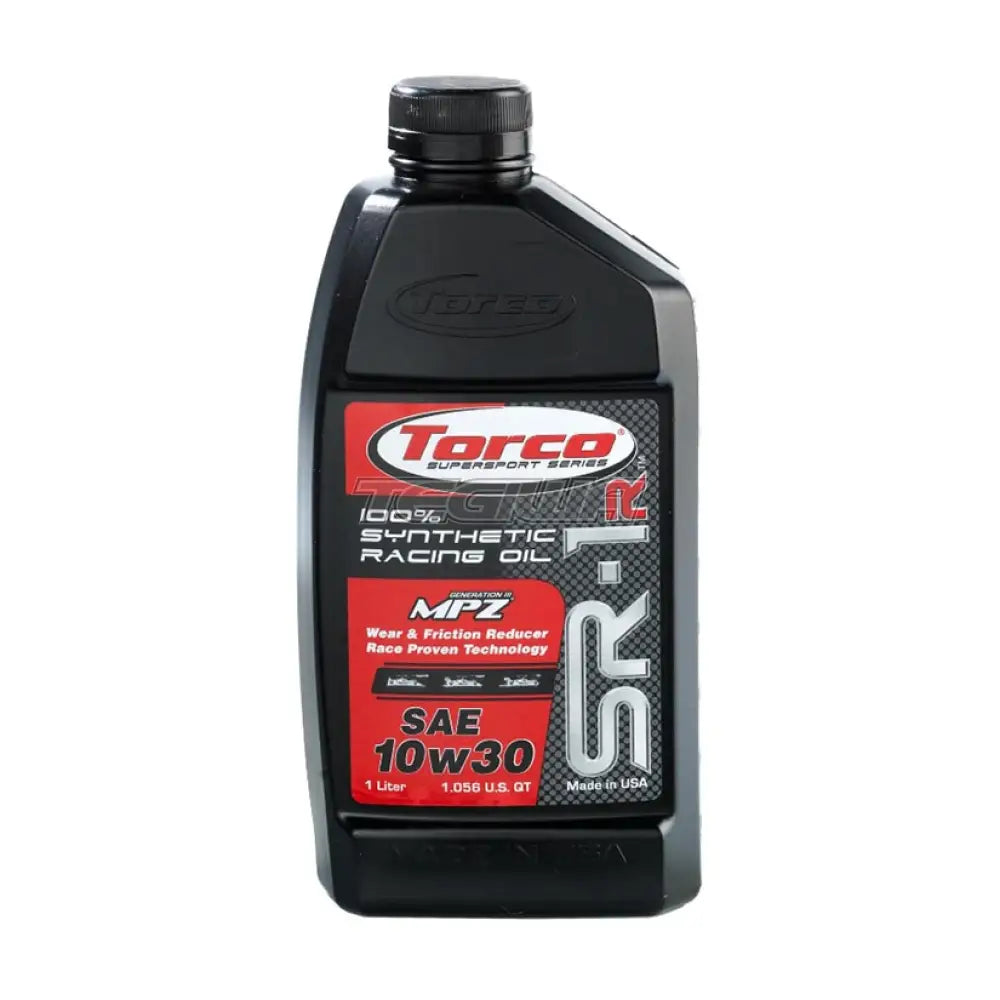 Torco SR-1R Synthetic Racing Oils Fully Synthetic 10W30 1 Litre