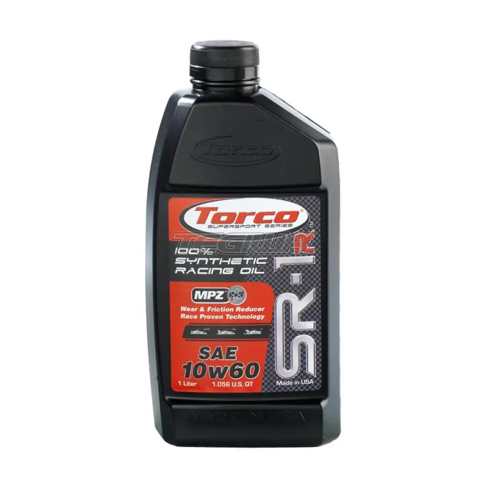 Torco SR-1R Synthetic Racing Oils Fully Synthetic 10W60 1 Litre