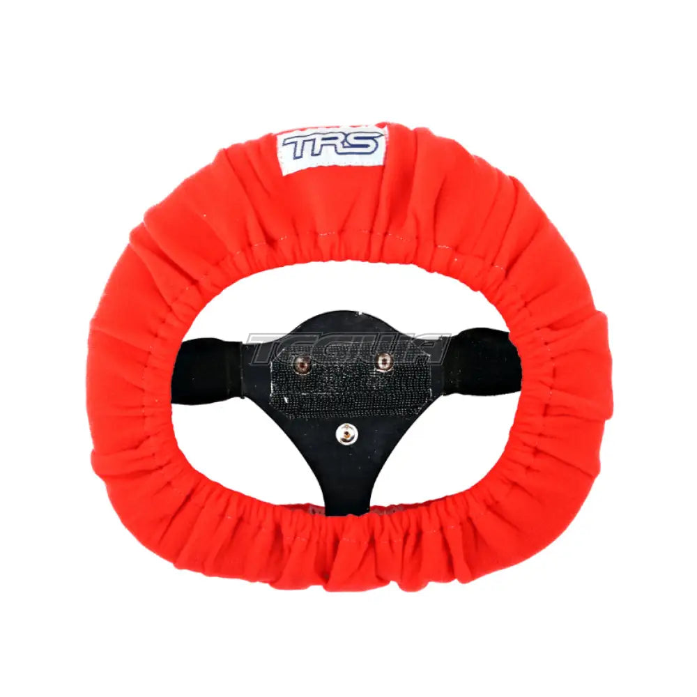 Trs 350Mm Steering Wheel Cover Red Wheels And Accessories