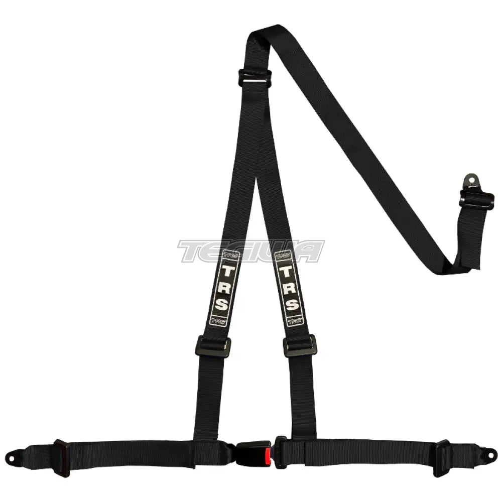 Trs Bolt In 3 Point Road Harness Standard – Entry Level / Black Harnesses