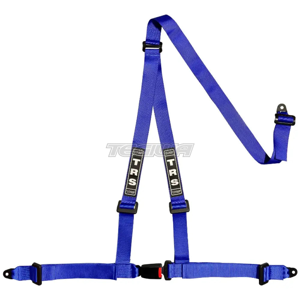 Trs Bolt In 3 Point Road Harness Standard – Entry Level / Blue Harnesses