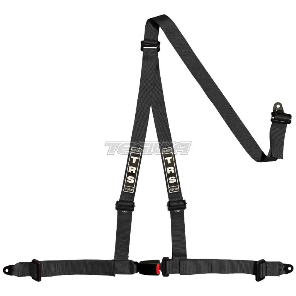 Trs Bolt In 3 Point Road Harness Superlite - Mid-Range / Black Harnesses