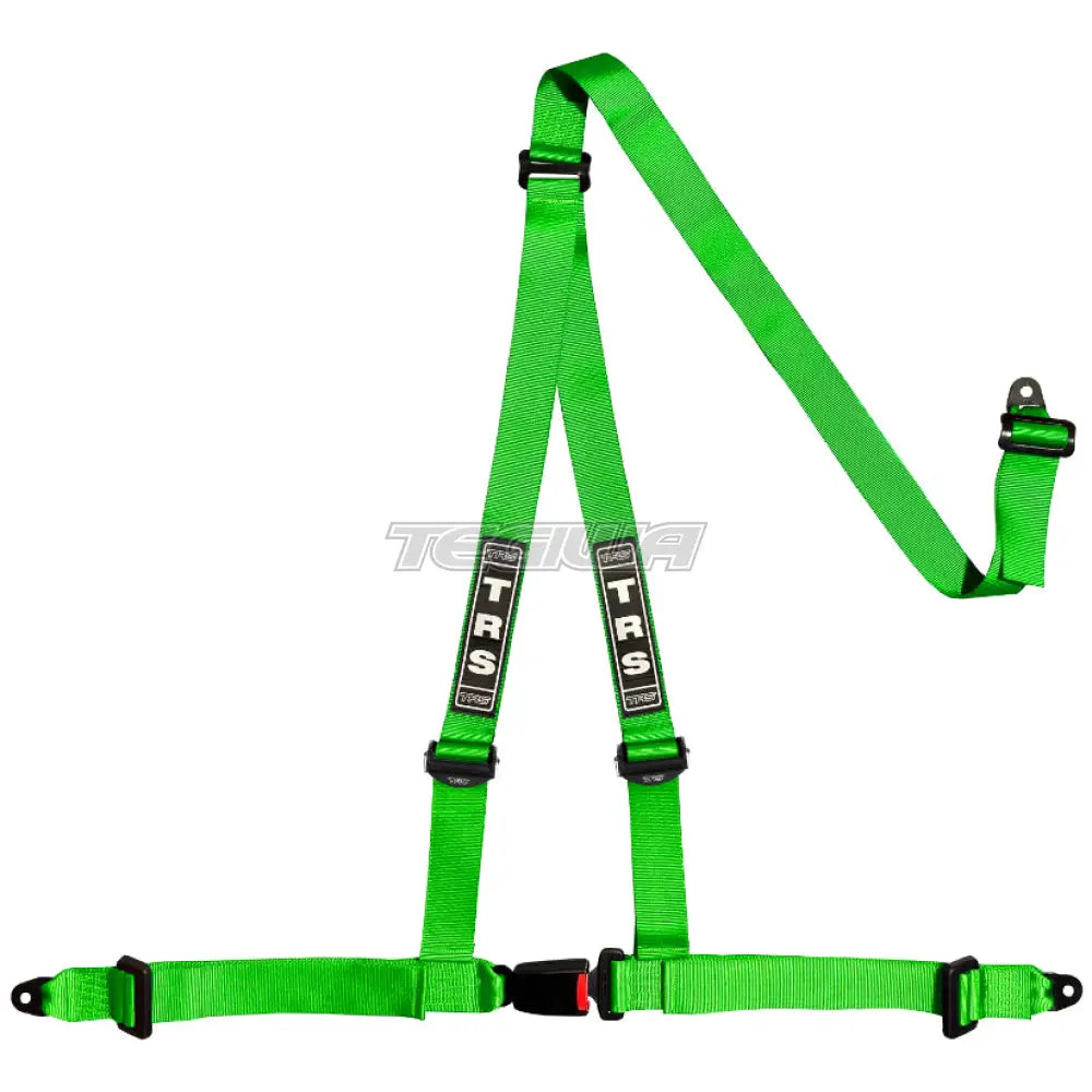 Trs Bolt In 3 Point Road Harness Superlite - Mid-Range / Green Harnesses