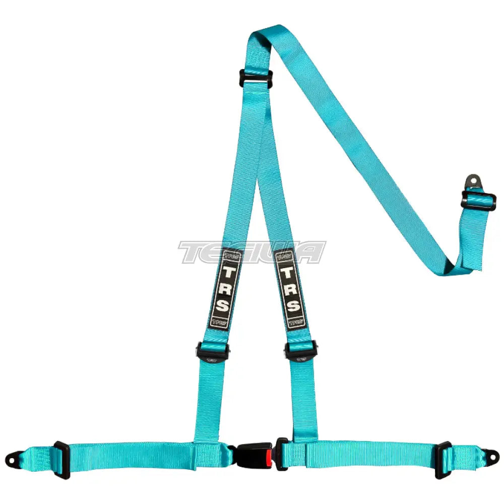 Trs Bolt In 3 Point Road Harness Superlite - Mid-Range / Miami Blue Harnesses