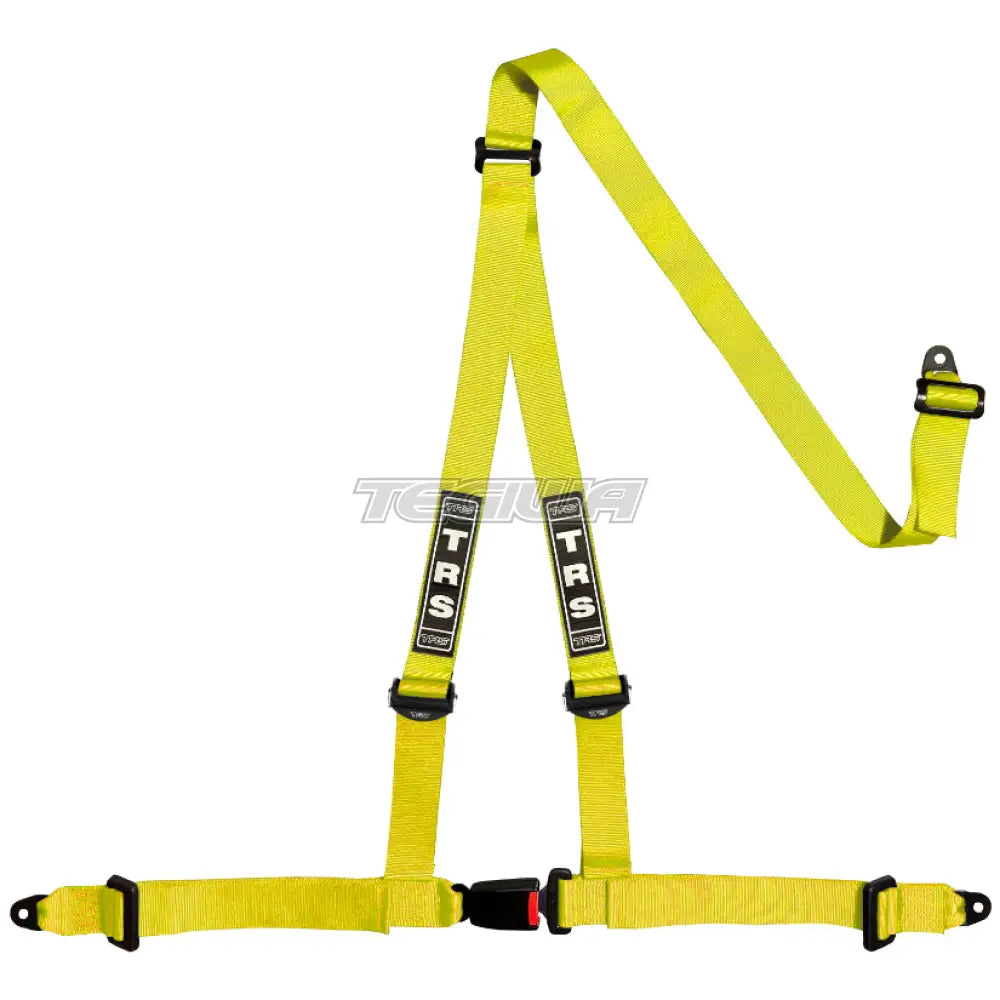 Trs Bolt In 3 Point Road Harness Superlite - Mid-Range / Yellow Harnesses