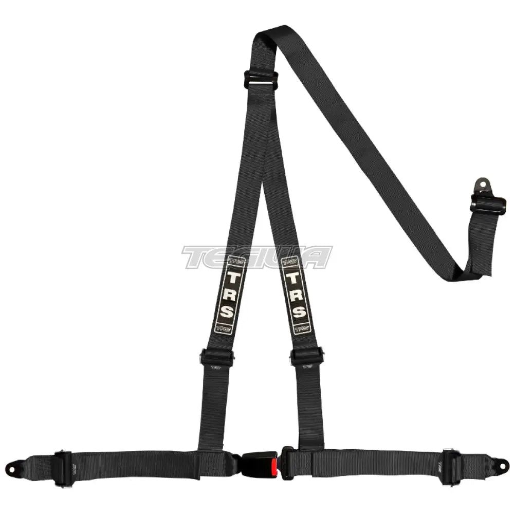 Trs Bolt In 3 Point Road Harness Ultralite - Top Of The Range / Black Harnesses