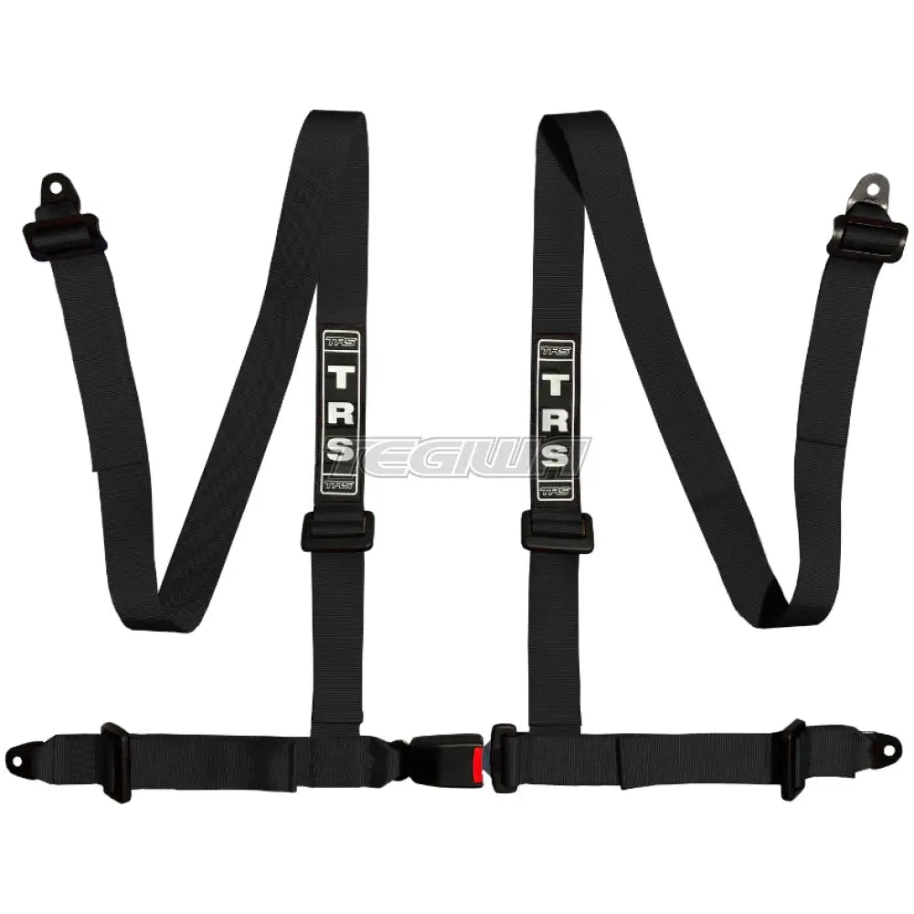 Trs Bolt In 4 Point Road Harness Standard – Entry Level / Black Harnesses