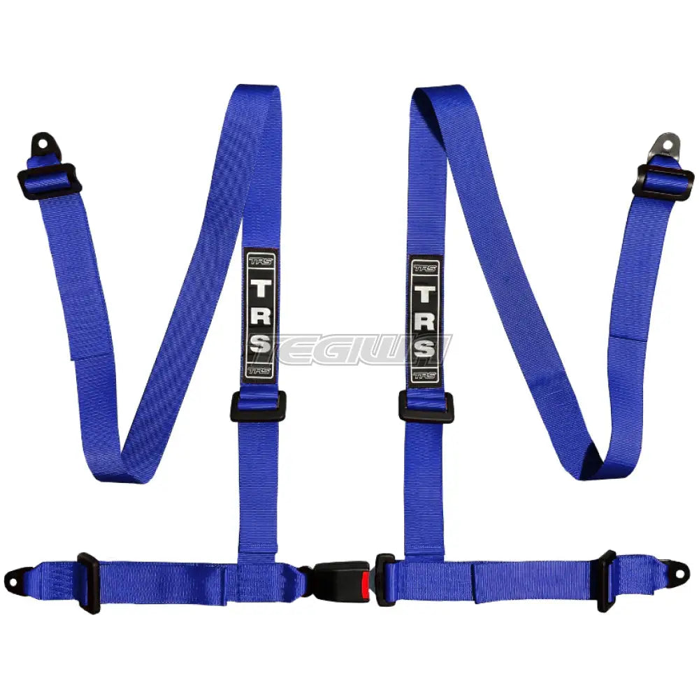 Trs Bolt In 4 Point Road Harness Standard – Entry Level / Blue Harnesses