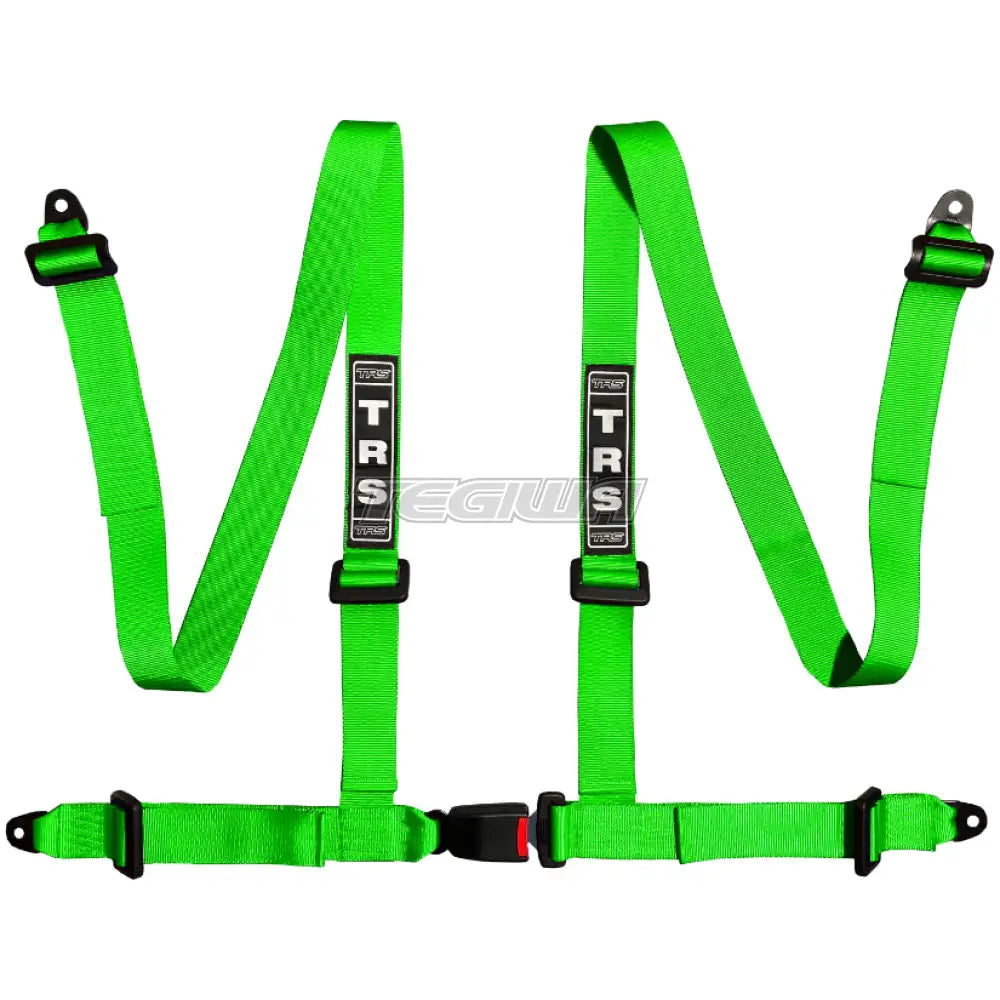 Trs Bolt In 4 Point Road Harness Standard – Entry Level / Green Harnesses