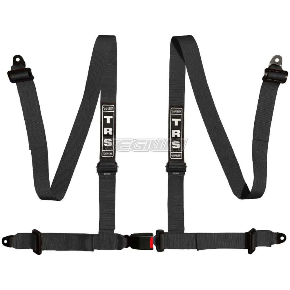 Trs Bolt In 4 Point Road Harness Superlite - Mid-Range / Black Harnesses