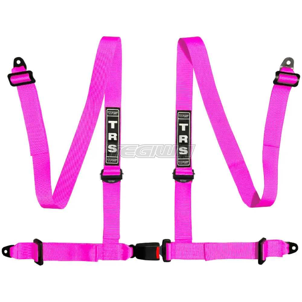 Trs Bolt In 4 Point Road Harness Superlite - Mid-Range / Pink Harnesses