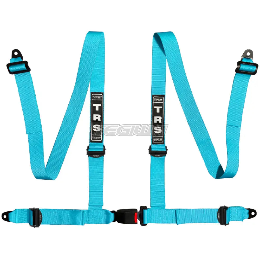 Trs Bolt In 4 Point Road Harness Ultralite - Top Of The Range / Miami Blue Harnesses