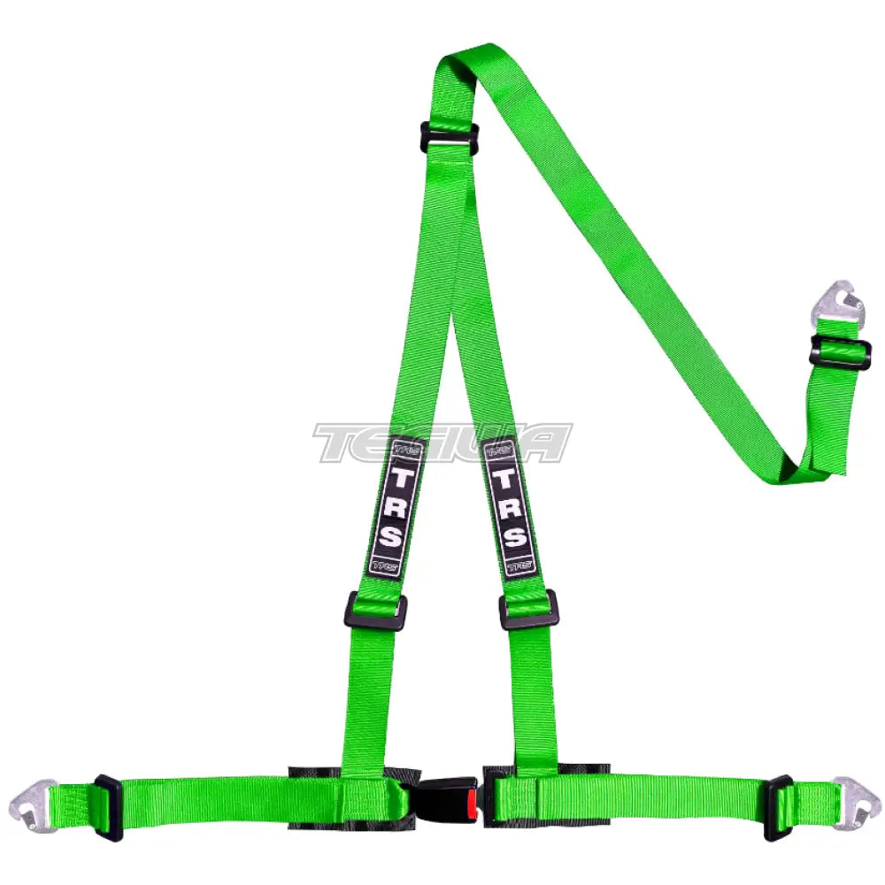 Trs Clubman 3 Point Road Harness Standard – Entry Level / Green Harnesses