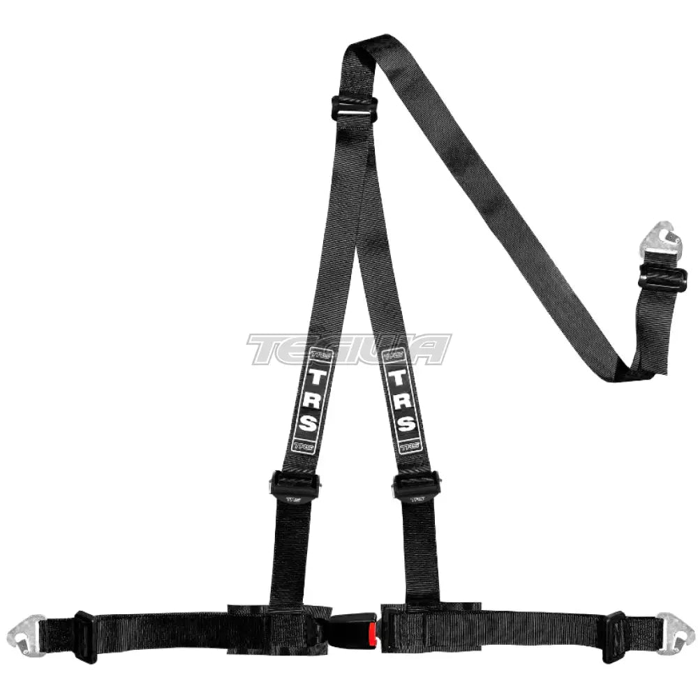 Trs Clubman 3 Point Road Harness Superlite - Mid-Range / Black Harnesses