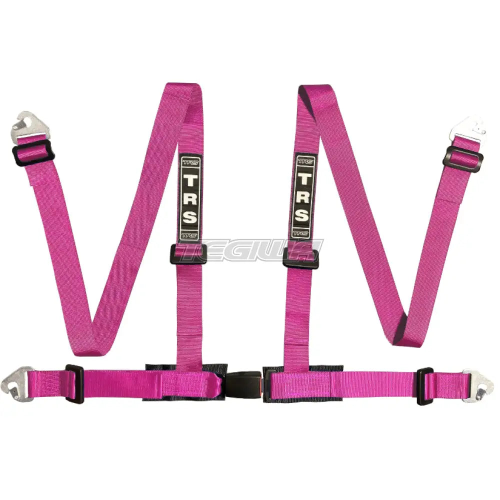 Trs Clubman 4 Point Road Harness Standard – Entry Level / Pink Harnesses