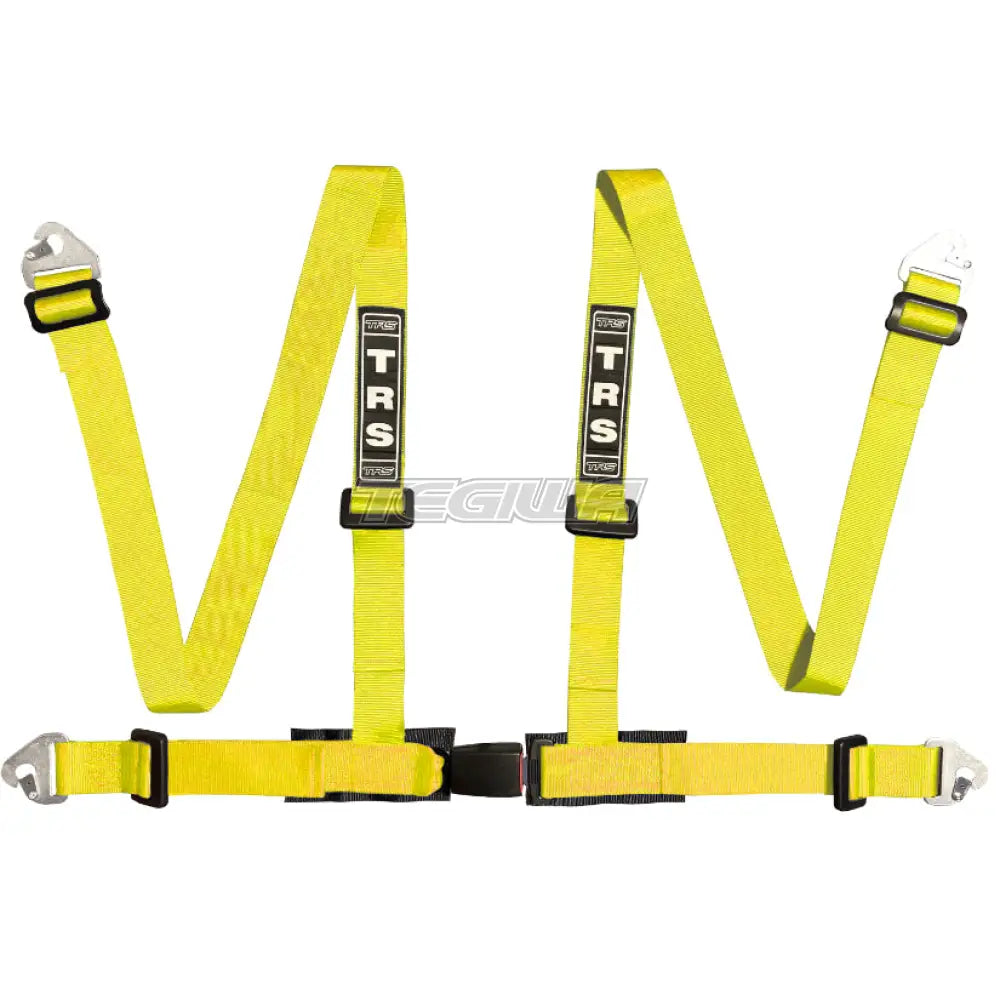 Trs Clubman 4 Point Road Harness Standard – Entry Level / Yellow Harnesses