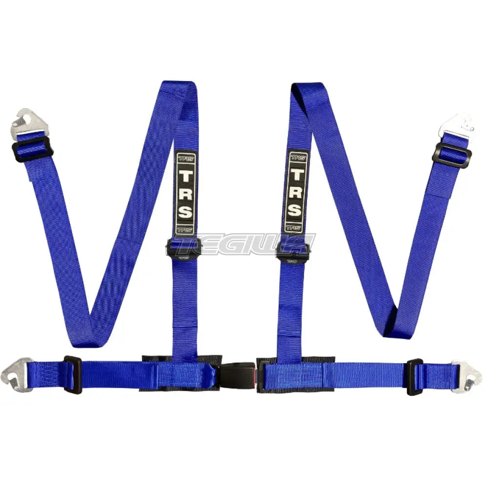 Trs Clubman 4 Point Road Harness Superlite - Mid-Range / Blue Harnesses