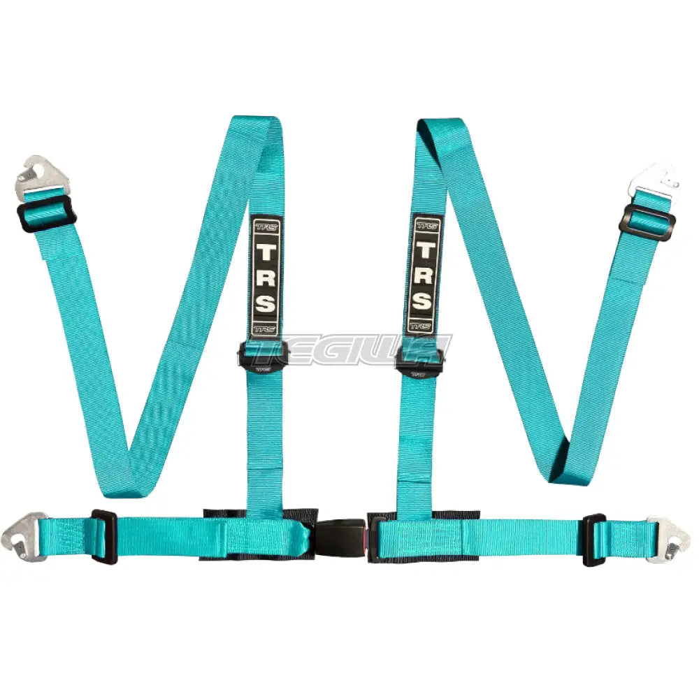 Trs Clubman 4 Point Road Harness Superlite - Mid-Range / Miami Blue Harnesses