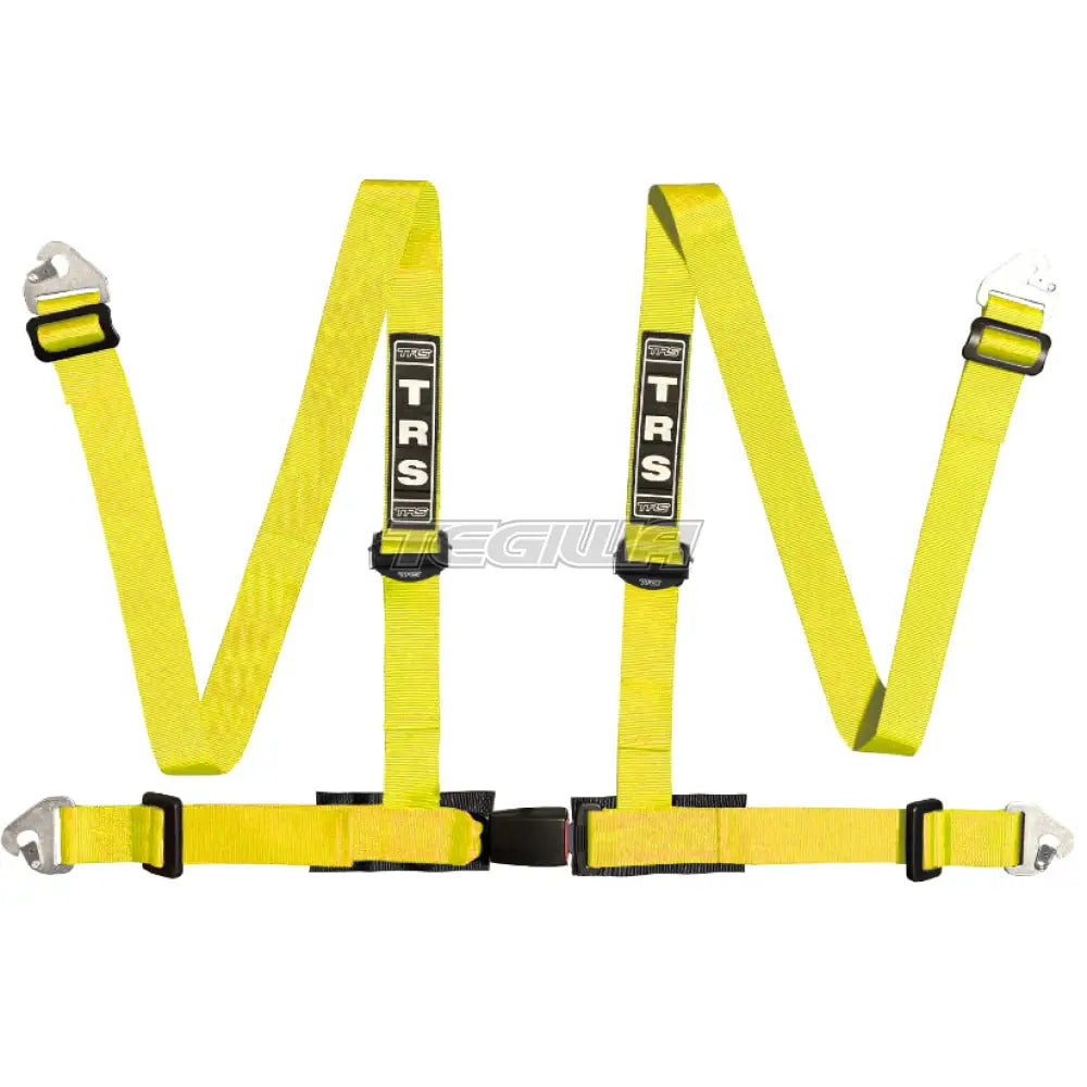 Trs Clubman 4 Point Road Harness Superlite - Mid-Range / Yellow Harnesses