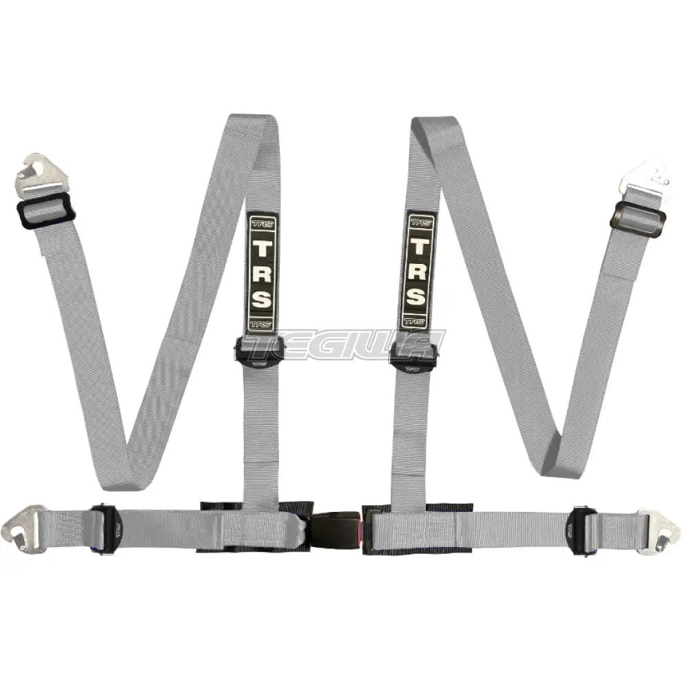 Trs Clubman 4 Point Road Harness Ultralite - Top Of The Range / Grey Harnesses