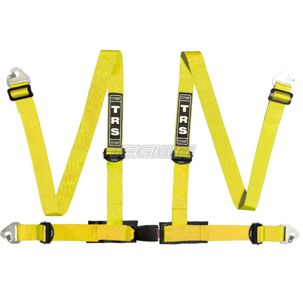 Trs Clubman 4 Point Road Harness Ultralite - Top Of The Range / Yellow Harnesses