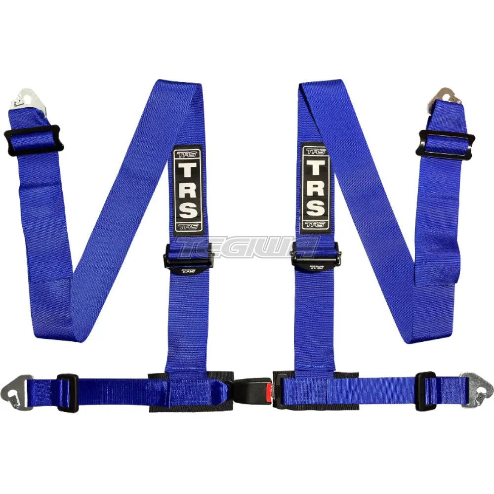 Trs Clubman 75Mm 4 Point Road Harness Superlite - Mid-Range / Blue Harnesses