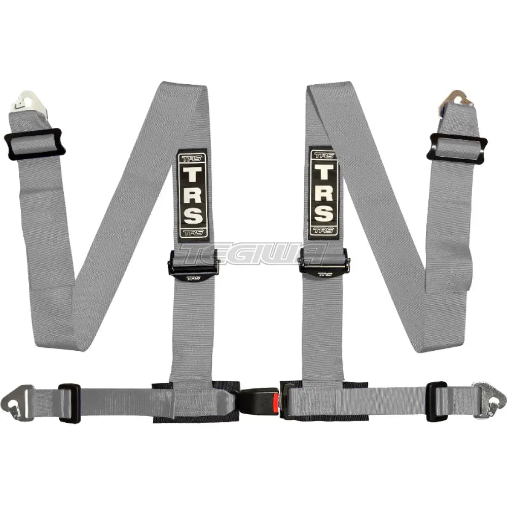 Trs Clubman 75Mm 4 Point Road Harness Superlite - Mid-Range / Grey Harnesses