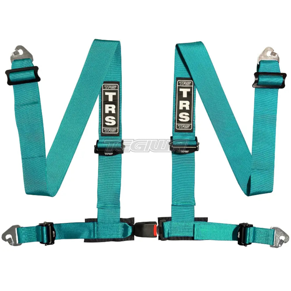 Trs Clubman 75Mm 4 Point Road Harness Ultralite - Top Of The Range / Miami Blue Harnesses