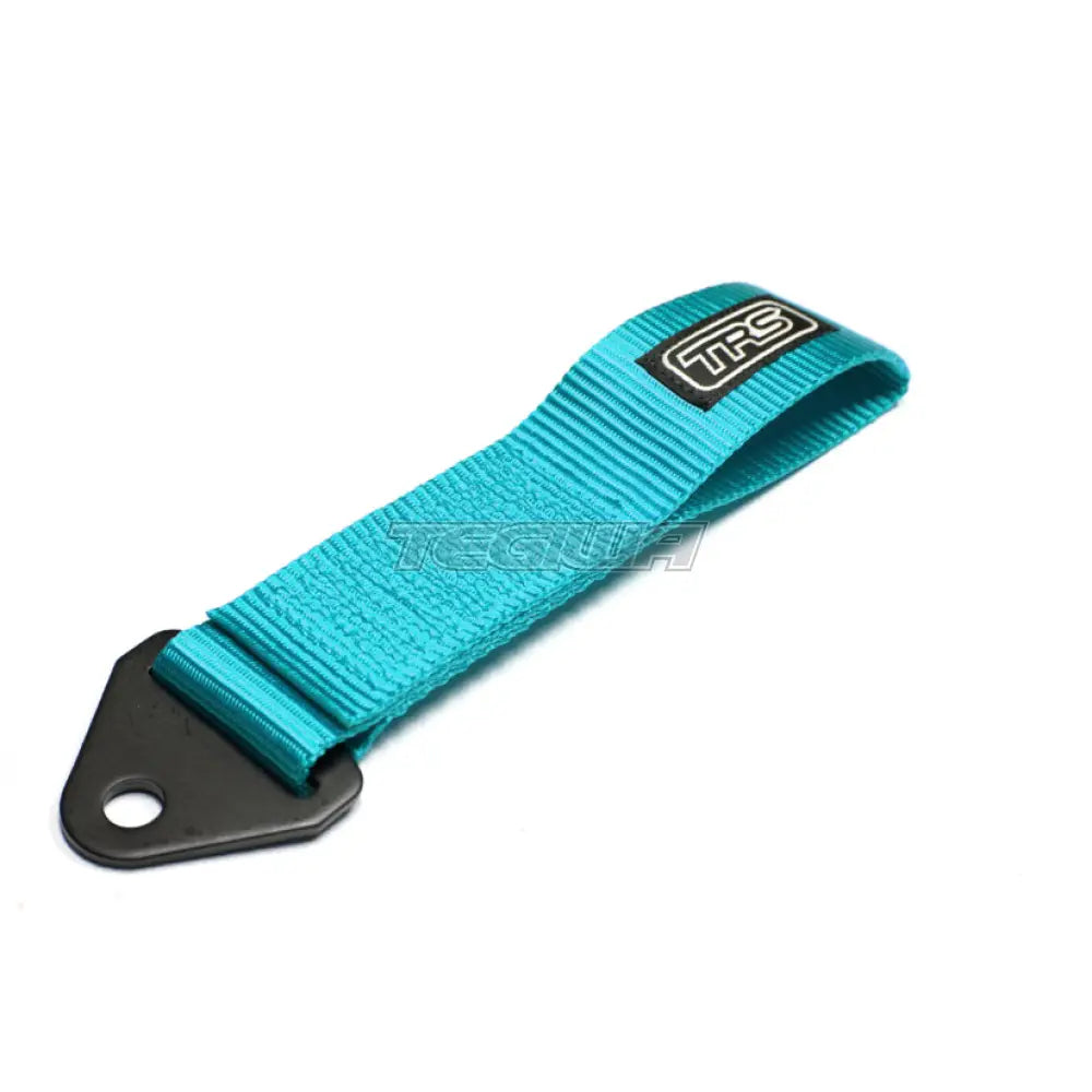 Trs Fabric Tow Eye Strap - Bolt On Fixed Length Miami Blue Hooks