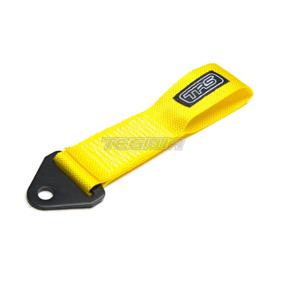 Trs Fabric Tow Eye Strap - Bolt On Fixed Length Yellow Hooks