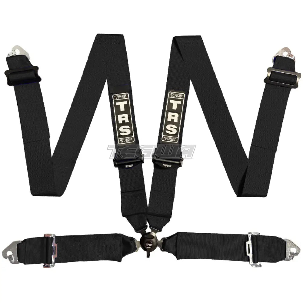 Trs Magnum 3In 4 Point Fia Harness Superlite - Mid-Range / Black Harnesses