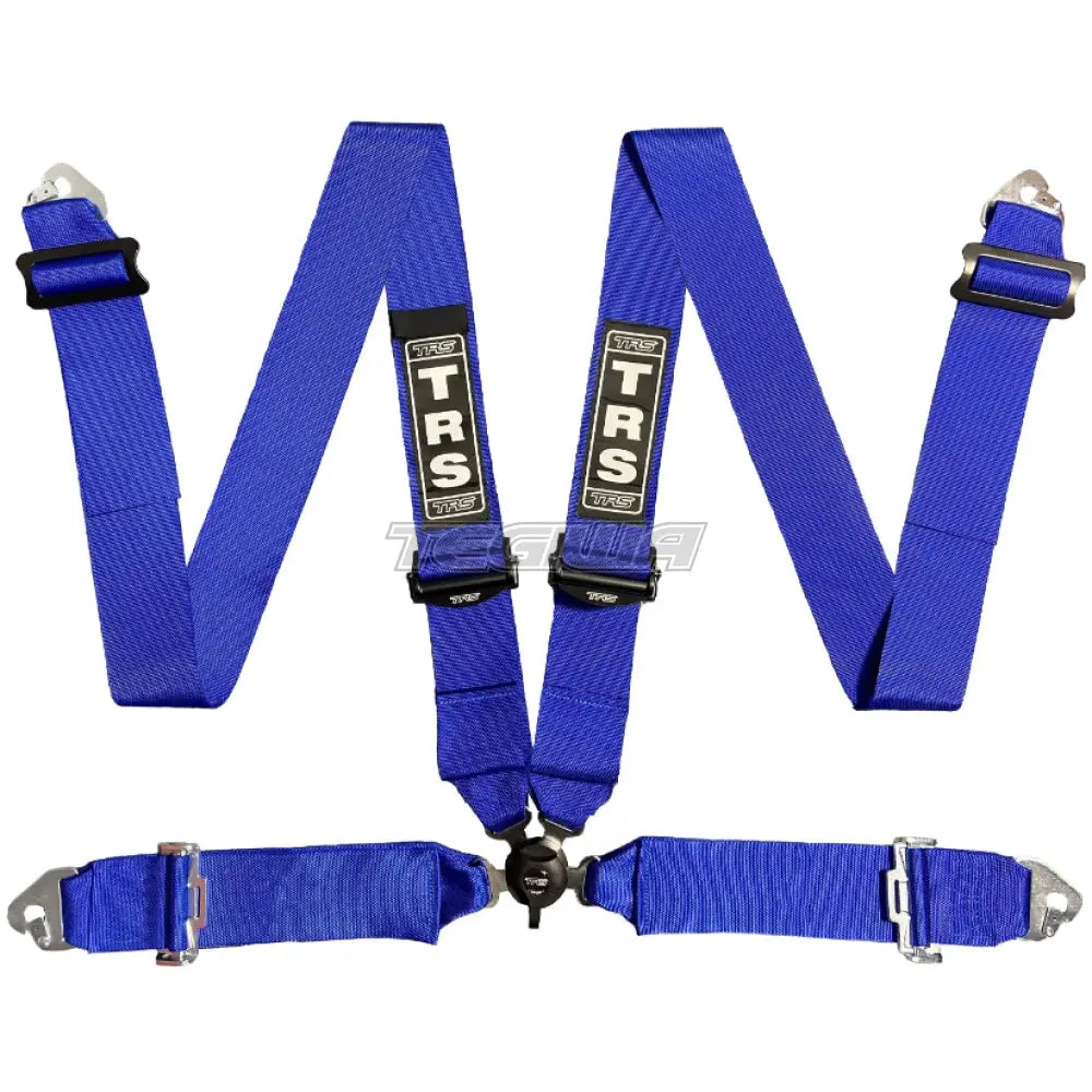 Trs Magnum 3In 4 Point Fia Harness Superlite - Mid-Range / Blue Harnesses