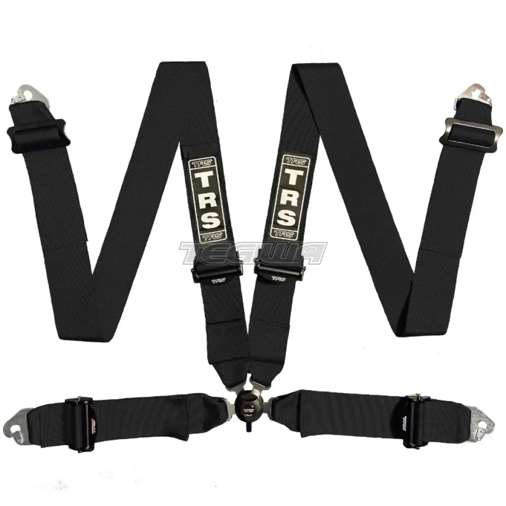 Trs Magnum 3In 4 Point Fia Harness Ultralite - Top Of The Range / Black Harnesses