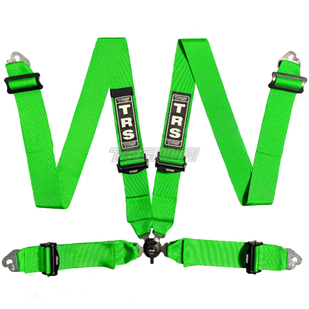 Trs Magnum 3In 4 Point Fia Harness Ultralite - Top Of The Range / Green Harnesses