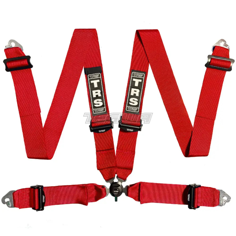 Trs Magnum 3In 4 Point Fia Harness Ultralite - Top Of The Range / Red Harnesses