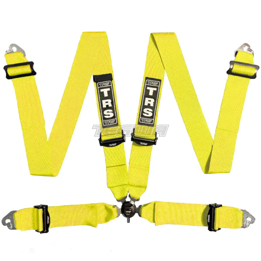 Trs Magnum 3In 4 Point Fia Harness Ultralite - Top Of The Range / Yellow Harnesses