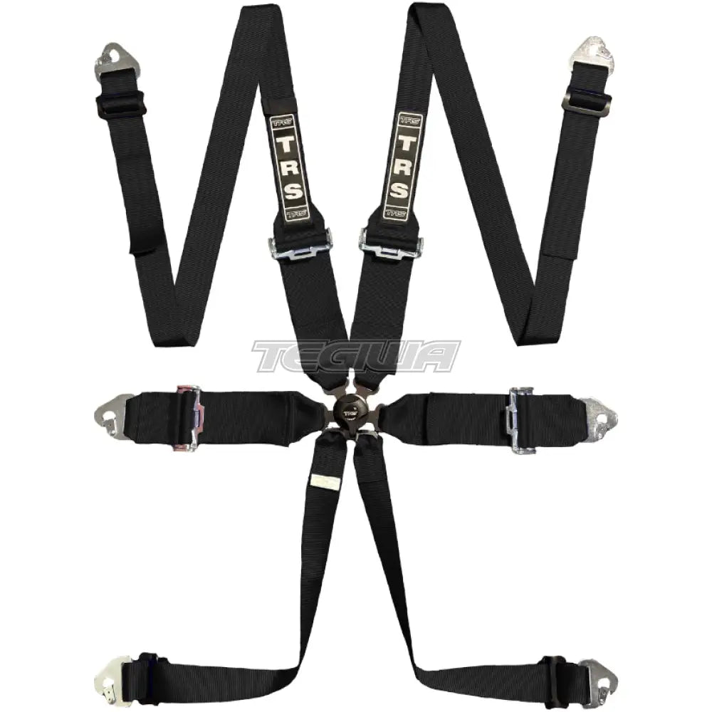 Trs Magnum 3In 6 Point Fia Hans Harness Standard – Entry Level / Black Harnesses