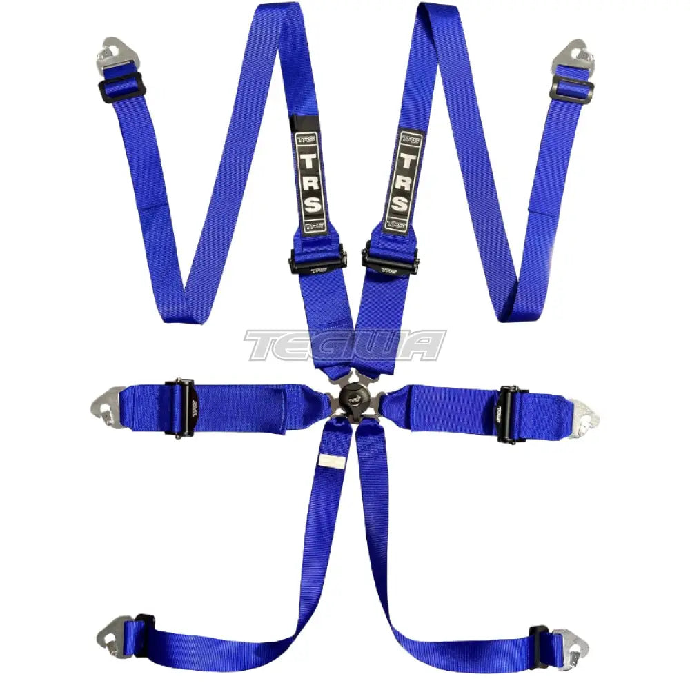 Trs Magnum 3In 6 Point Fia Hans Harness Ultralite - Top Of The Range / Blue Harnesses